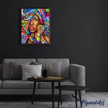 Charger l'image dans la galerie, Broderie Diamant | Broderie Diamant - Femme Exotique | Broderie Envies dAilleurs envies dailleurs | FiguredArt