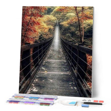 Charger l'image dans la galerie, Broderie Diamant | Broderie Diamant - Long Chemin | Broderie Paysages paysages | FiguredArt