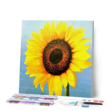 Charger l'image dans la galerie, Broderie Diamant | Broderie Diamant - Tournesol | Broderie Fleurs fleurs | FiguredArt