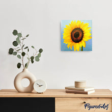 Charger l'image dans la galerie, Broderie Diamant | Broderie Diamant - Tournesol | Broderie Fleurs fleurs | FiguredArt