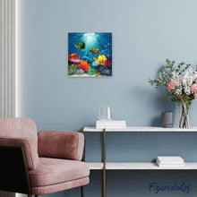 Charger l'image dans la galerie, Broderie Diamant | Broderie Diamant - Sous la Mer | animaux Broderie Animaux | FiguredArt