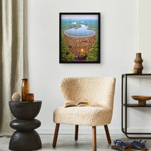 Charger l'image dans la galerie, Broderie Diamant | Broderie Diamant - Rivière et Bibliothèque | Broderie Paysages paysages | FiguredArt