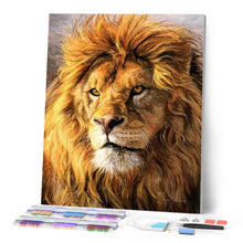 Charger l'image dans la galerie, Broderie Diamant | Broderie Diamant - Le Lion | animaux Broderie Animaux lions | FiguredArt