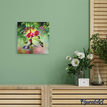 Charger l'image dans la galerie, Broderie Diamant | Broderie Diamant - Les Colibris | animaux Broderie Animaux | FiguredArt