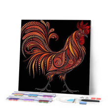 Charger l'image dans la galerie, Broderie Diamant | Broderie Diamant - Le Coq | animaux Broderie Animaux coqs | FiguredArt
