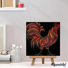 Charger l'image dans la galerie, Broderie Diamant | Broderie Diamant - Le Coq | animaux Broderie Animaux coqs | FiguredArt