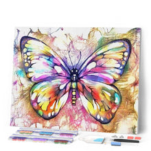 Charger l'image dans la galerie, Broderie Diamant | Broderie Diamant - Papillon Et Couleurs | animaux Broderie Animaux papillons | FiguredArt