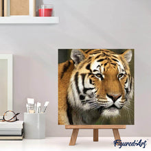 Charger l'image dans la galerie, Broderie Diamant | Broderie Diamant - Tigre | animaux Broderie Animaux tigres | FiguredArt