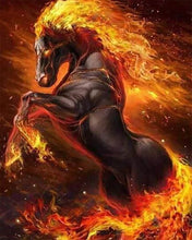 Charger l'image dans la galerie, Broderie Diamant | Broderie Diamant - Cheval de Feu | animaux Broderie Animaux chevaux | FiguredArt