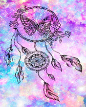 Charger l'image dans la galerie, Broderie Diamant Collier et Papillon animaux papillons paysages | FiguredArt