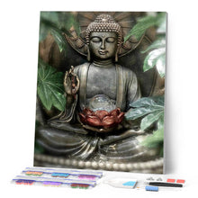 Charger l'image dans la galerie, Broderie Diamant - Statue de Bouddha au calme