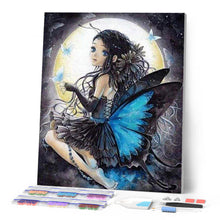 Charger l'image dans la galerie, Broderie Diamant | Broderie Diamant - Luciole bleue | animaux Broderie Animaux | FiguredArt