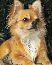 Charger l'image dans la galerie, Broderie Diamant | Broderie Diamant - Petit Chien roux | animaux Broderie Animaux chiens | FiguredArt
