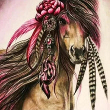 Charger l'image dans la galerie, Broderie Diamant | Broderie Diamant - Cheval de fête | animaux Broderie Animaux chevaux | FiguredArt