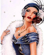 Charger l'image dans la galerie, Broderie Diamant - Diamond Painting Femme élégante