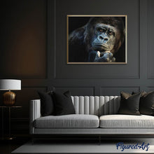 Charger l'image dans la galerie, Broderie Diamant | Broderie Diamant - Gorille | animaux Broderie Animaux singes | FiguredArt