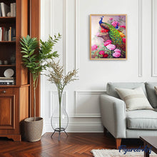 Charger l'image dans la galerie, Broderie Diamant Paons et Fleurs animaux oiseaux | FiguredArt