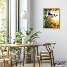 Charger l'image dans la galerie, Broderie Diamant | Broderie Diamant - Paons sur une branche | animaux Broderie Animaux paons | FiguredArt