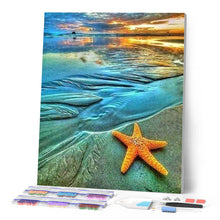 Charger l'image dans la galerie, Broderie Diamant | Broderie Diamant - Etoile de Mer | animaux Broderie Animaux | FiguredArt