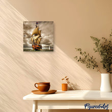 Charger l'image dans la galerie, Broderie Diamant | Broderie Diamant - Navire | bateaux Broderie Bateaux | FiguredArt