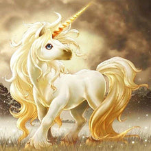 Charger l'image dans la galerie, Broderie Diamant | Broderie Diamant - Licorne blanche | animaux Broderie Animaux licornes | FiguredArt