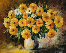 Charger l'image dans la galerie, Broderie Diamant | Broderie Diamant - Bouquet de Fleurs jaunes | Broderie Fleurs fleurs | FiguredArt