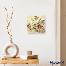 Charger l'image dans la galerie, Broderie Diamant | Broderie Diamant - Bouquet à lancienne | Broderie Fleurs fleurs | FiguredArt