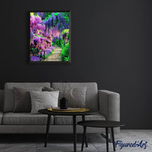 Charger l'image dans la galerie, Broderie Diamant | Broderie Diamant - Glycine | Broderie Paysages paysages | FiguredArt