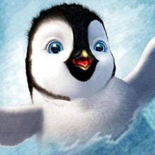Charger l'image dans la galerie, Broderie Diamant | Broderie Diamant - Bébé Pingouin | animaux Broderie Animaux | FiguredArt