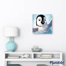 Charger l'image dans la galerie, Broderie Diamant | Broderie Diamant - Bébé Pingouin | animaux Broderie Animaux | FiguredArt