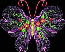 Charger l'image dans la galerie, Broderie Diamant | Broderie Diamant - Papillon abstrait | animaux Broderie Animaux papillons | FiguredArt