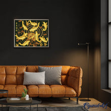 Charger l'image dans la galerie, Broderie Diamant - Carpes Koi dorées