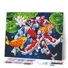 Charger l'image dans la galerie, Broderie Diamant - Carpes Koi japonaises