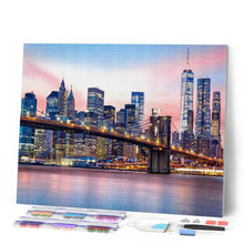 Charger l'image dans la galerie, Broderie Diamant Capitale du Monde ville | FiguredArt