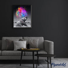 Charger l'image dans la galerie, Broderie Diamant | Broderie Diamant - Eléphant et Couleurs | animaux Broderie Animaux éléphants | FiguredArt