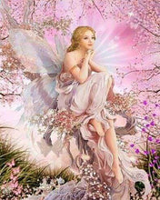 Charger l'image dans la galerie, Broderie Diamant | Broderie Diamant - Jolie Fée | Broderie Romantique romantique | FiguredArt