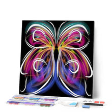 Charger l'image dans la galerie, Broderie Diamant | Broderie Diamant - Papillon lumineux | animaux Broderie Animaux papillons | FiguredArt