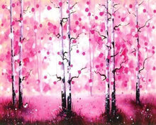 Charger l'image dans la galerie, Broderie Diamant | Broderie Diamant - Arbres dénudés | arbres Broderie Paysages paysages | FiguredArt