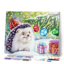 Charger l'image dans la galerie, Broderie Diamant | Broderie Diamant - Hérisson et Cadeaux | animaux Broderie Animaux hérissons | FiguredArt