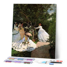 Charger l'image dans la galerie, Broderie Diamant | Broderie Diamant - Pic Nic au Parc | Broderie Romantique romantique | FiguredArt
