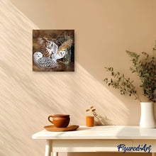 Charger l'image dans la galerie, Broderie Diamant | Broderie Diamant - Chouettes et Hiboux | animaux Broderie Animaux chouettes et hiboux | FiguredArt