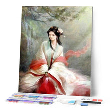 Charger l'image dans la galerie, Broderie Diamant | Broderie Diamant - Princesse chinoise | Broderie Romantique romantique | FiguredArt