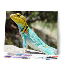 Charger l'image dans la galerie, Broderie Diamant | Broderie Diamant - Lézard | animaux Broderie Animaux | FiguredArt