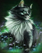 Charger l'image dans la galerie, Broderie Diamant | Broderie Diamant - Joli Chat | animaux Broderie Animaux chats | FiguredArt