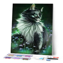 Charger l'image dans la galerie, Broderie Diamant | Broderie Diamant - Joli Chat | animaux Broderie Animaux chats | FiguredArt