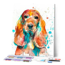 Charger l'image dans la galerie, Broderie Diamant Chien aux grandes oreilles animaux chiens | FiguredArt