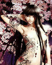 Charger l'image dans la galerie, Broderie Diamant - Diamond Painting Jeune asiatique