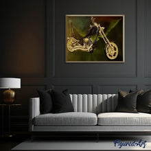 Charger l'image dans la galerie, Broderie Diamant | Broderie Diamant - Grosse Moto | autres Broderie Autres voitures et motos | FiguredArt