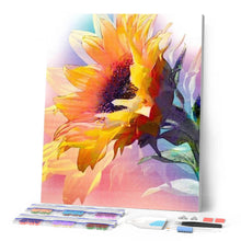 Charger l'image dans la galerie, Broderie Diamant | Broderie Diamant - Joli Tournesol | Broderie Fleurs fleurs | FiguredArt