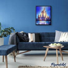 Charger l'image dans la galerie, Broderie Diamant | Broderie Diamant - Chateau Féerique | Broderie Envies dAilleurs chateaux envies dailleurs | FiguredArt